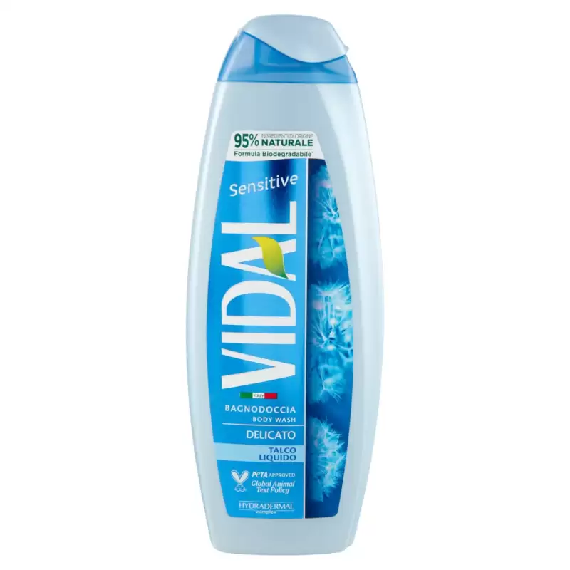 Vidal Gel De Dus Cu Talc 500 ml Bax 12 buc.