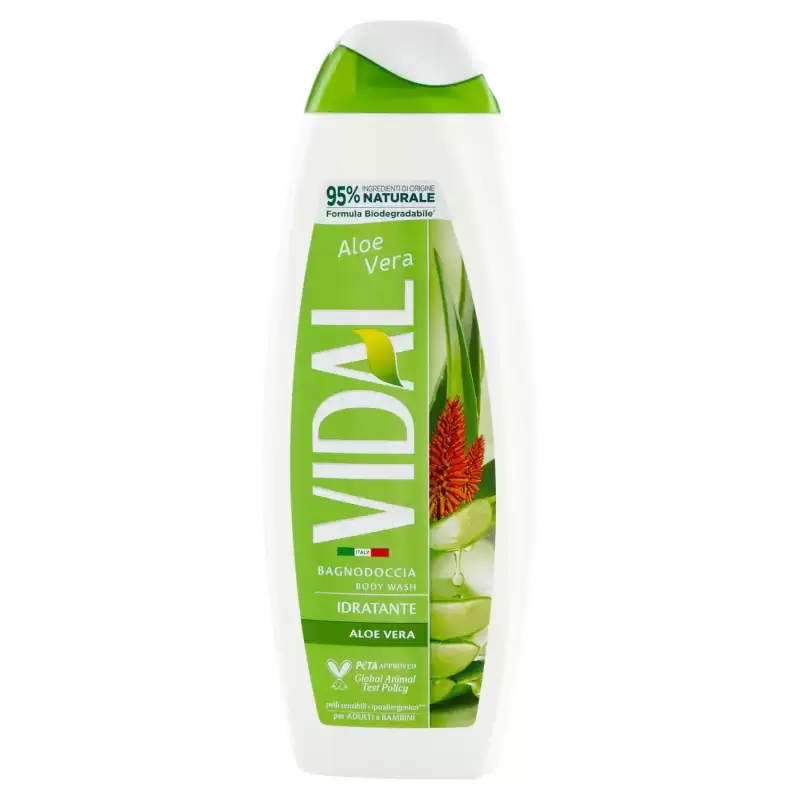Vidal Gel De Dus Aloe Vera 500 ml Bax 12 buc.