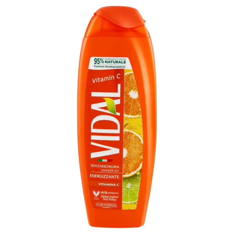 Vidal Gel De Dus Cu Vitamina C 250 ml Bax 12 buc.