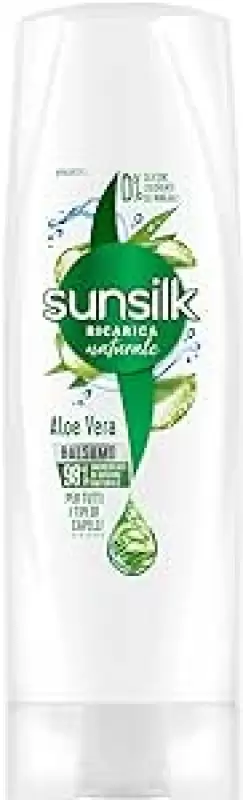 Sunsilk Balsam Natural cu Aloe Vera pentru Toate Tipurile de Par 200 ml Bax 12 buc.