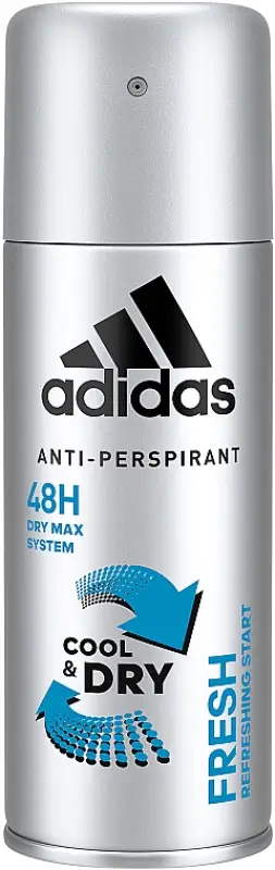 Adidas Deodorant Fresh Barbat spray 150 ml Bax 6 buc.