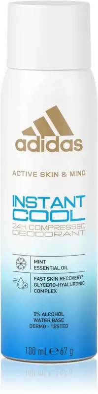 Adidas deodorant Instant Cool spray 100 ml Bax 6 buc.