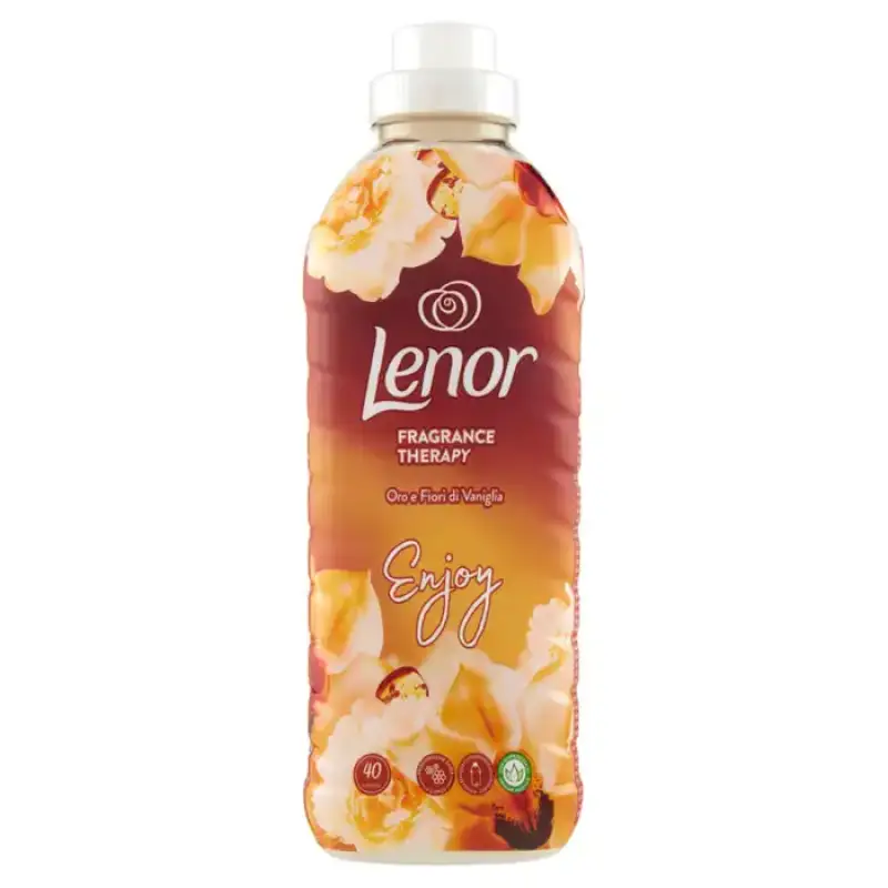 Lenor Balsam Rufe Concentrat Aurii si Flori de Vanilie 40 spl. 840 ml Bax 12 buc.