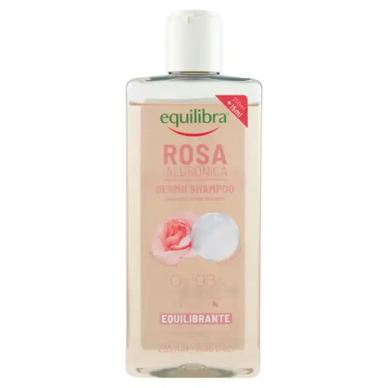 Equilibra Sampon Rosa Hyaluronica Dermo 265 ml Bax 6 buc.