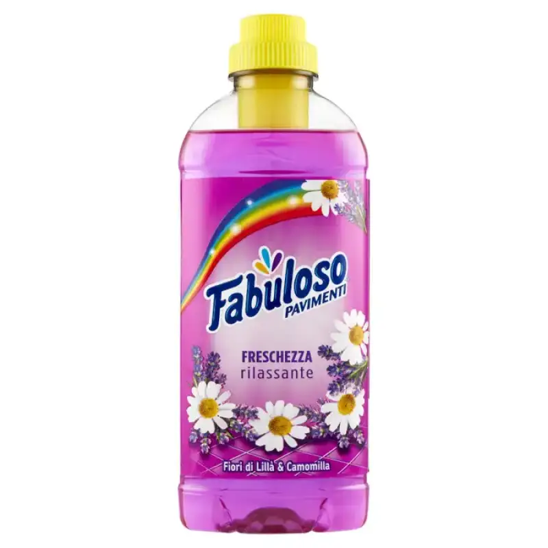 Fabuloso Detergent Pardoseli Fresh Flor Liliac si Musetel 650 ml Bax 12 buc.
