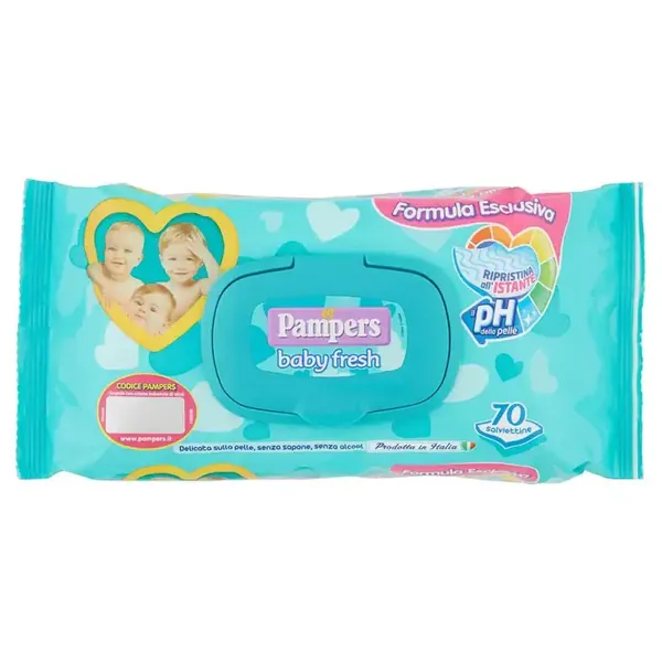 Pampers Servetele Umede Baby fresh Set/70 Bax 12 buc.