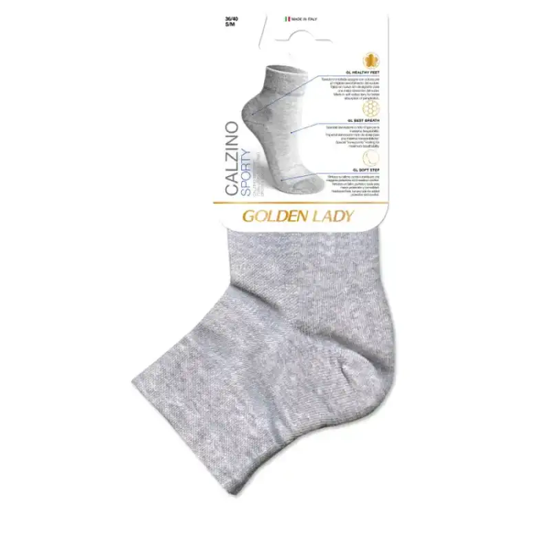 Golden Lady Sosete Sportiv Trend 2K Alb 36/40 Bax 6 buc.
