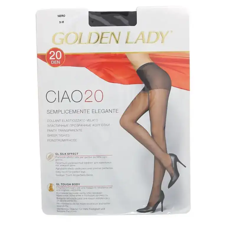 Golden Lady Ciao 20 Nero III Bax 10 buc