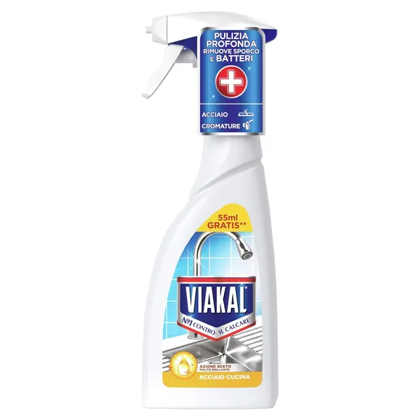 Viakal detergent anticalcar pentru spray otet 500 ml bax 10 buc.