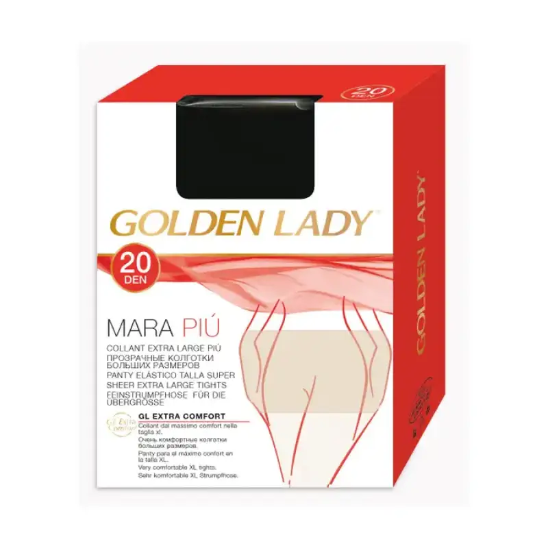 Golden Lady Mara Piu' Negru XXL Bax 14 buc.