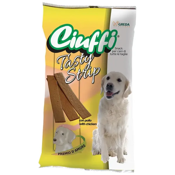 CIUFFI Snack pentru Caine cu Pui 200 gr Bax 13 buc.