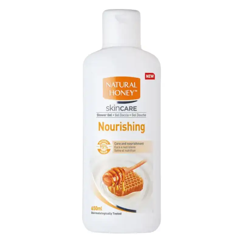 Natural Honey Gel de Dus Hranitor si Protector cu Miere 650 ml Bax 12 buc.