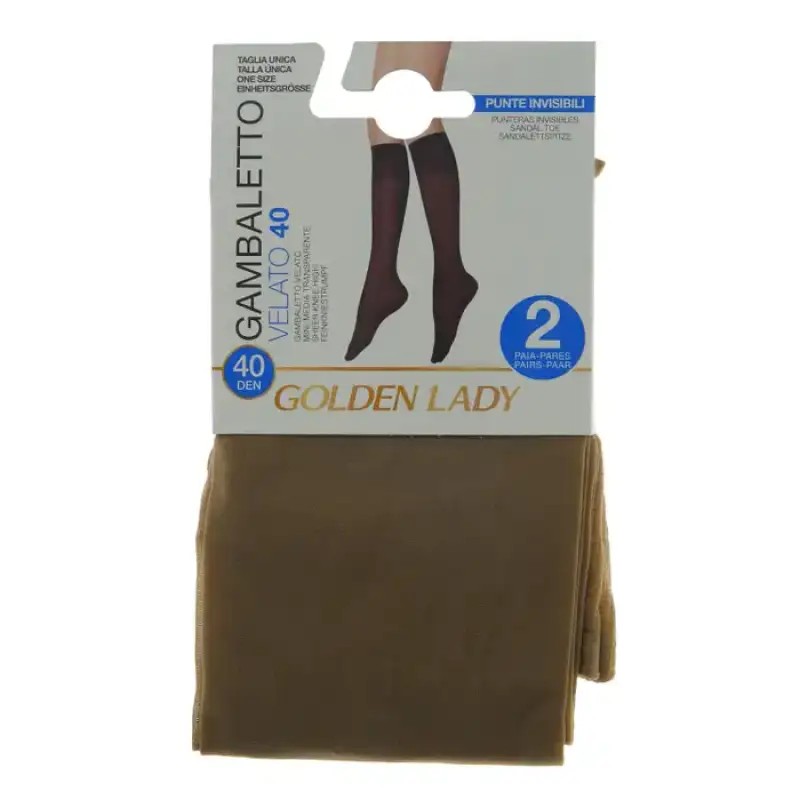 Golden Lady Sosete Voalat Melon 40 Denari 2/Set Bax 6 buc.