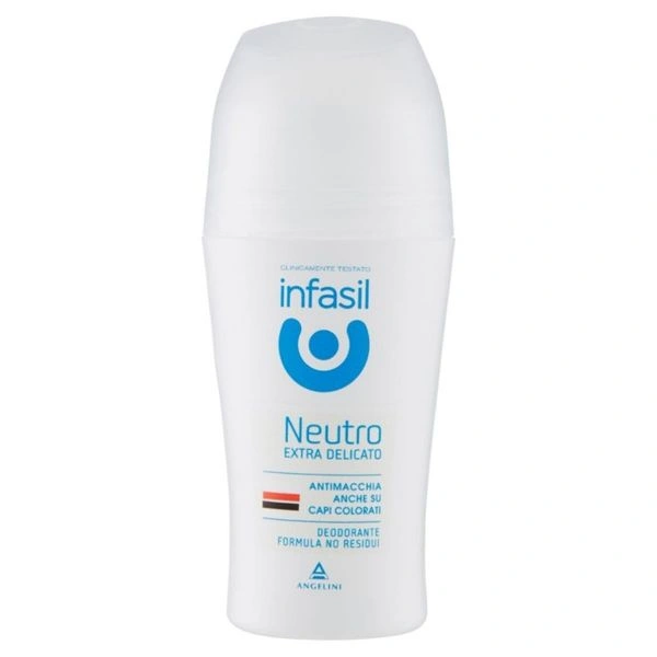  infasil deodorant roll-on extra delicat 24h, 50 ml, bax 12 buc.