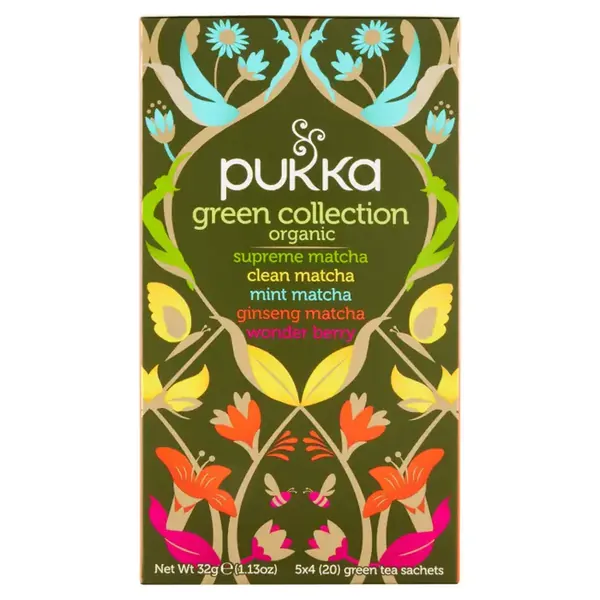 Pukka Infuzie Green Collection 20 plic, Bax 4 buc
