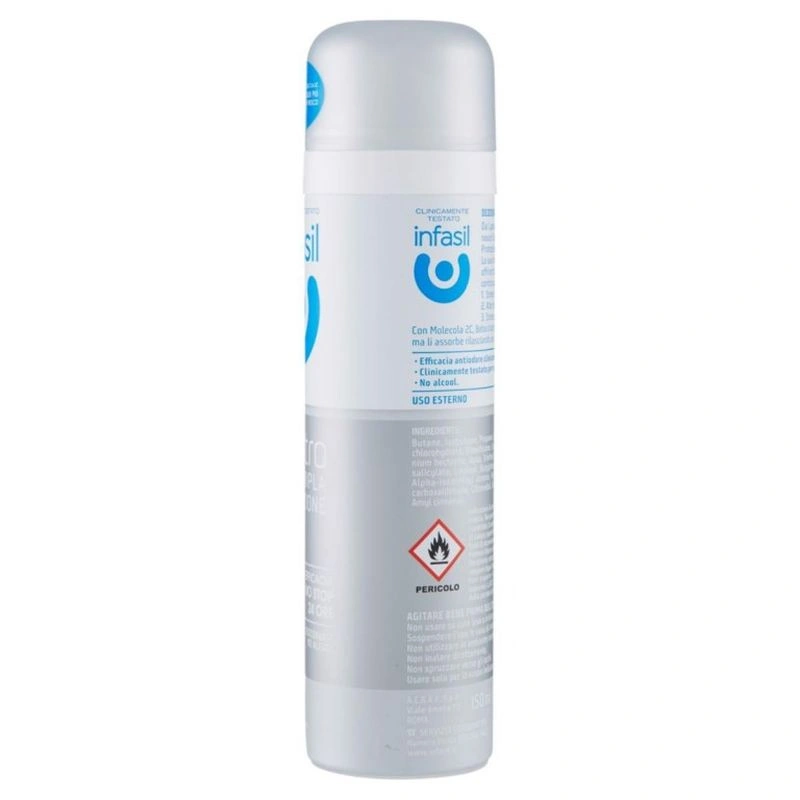 Infasil deodorant spray tripla actiune 24h, 150 ml, bax 6 buc. 