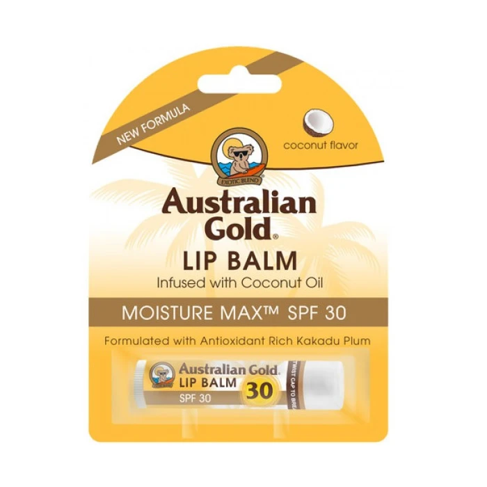 Australian gold lip balm coconut oil spf30 4.2g