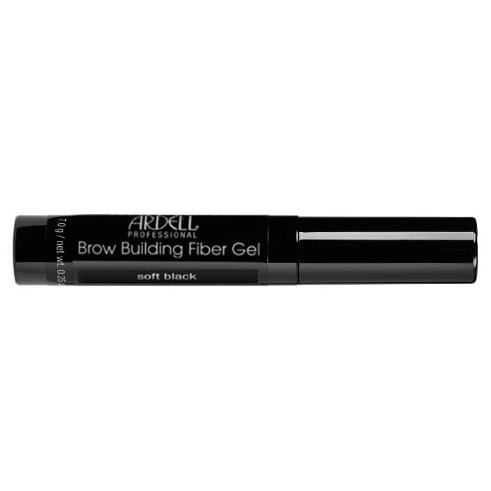 Ardell brow building fiber gel soft black