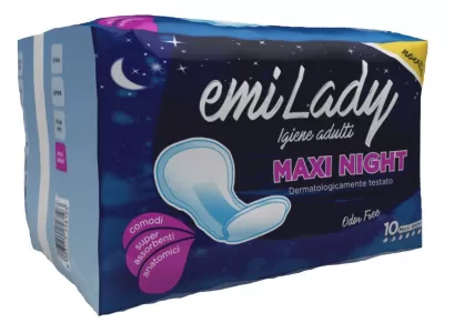 Emi lady absorbent max noapte x10 bax 8 buc.