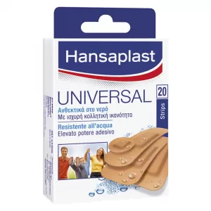 Hansaplast plasture universal asortat x20 bax 10 buc.