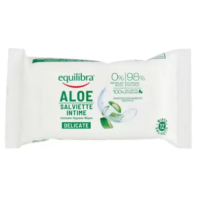 Equilibra Servetele Intim Aloe Set/12 Bax 12 buc.