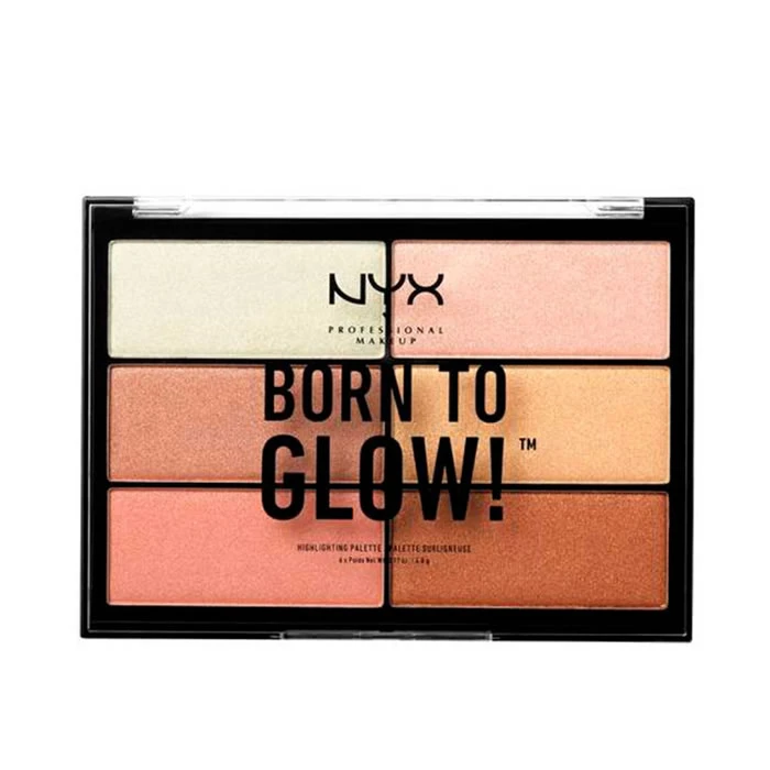 Nyx palete multifunctionale born to glow highlighting palette