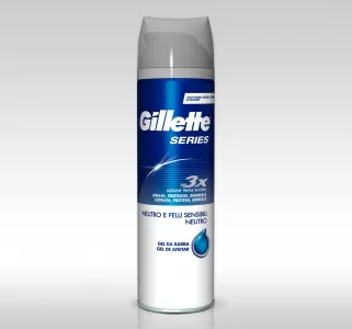 Gillette series gel de ras neutro 200 ml bax 6 buc.
