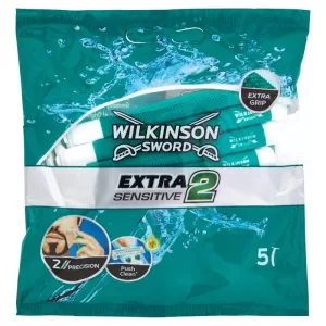 Wilkinson lame de ras barbati bilama extra 2 sensitiv 5/set bax 20 buc.
