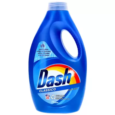 Dash Detergent lichid Automat Clasic 25x2 spalari, 1250 ml Bax 2 buc.
