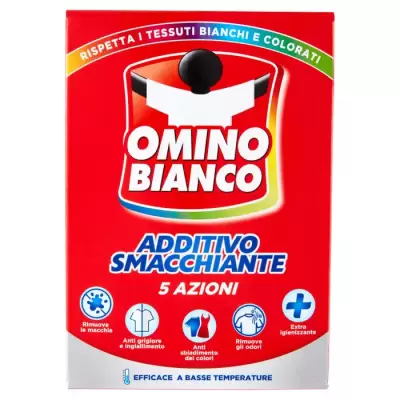 Omino Bianco Detergent Aditiv 500 g Bax 14 buc.