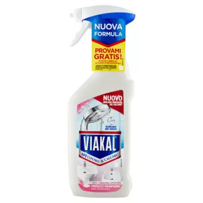 Viakal Detergent Anticalcar Spray Parfum Proaspat Baie si Bucatarie 470 ml Bax 10 buc.