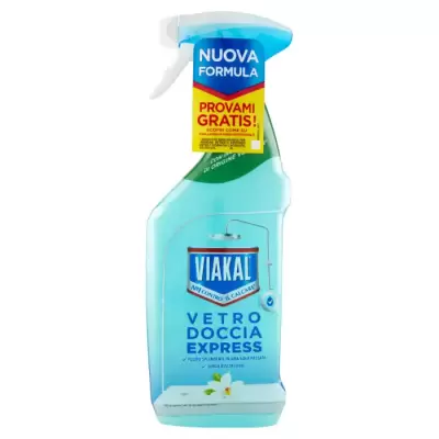 Viakal Detergent Anticalcar Dus Express Fara Clatire Spray 470 ml Bax 10 buc.