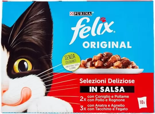 Felix Original Delicious Selections in Sos 10x85 gr
