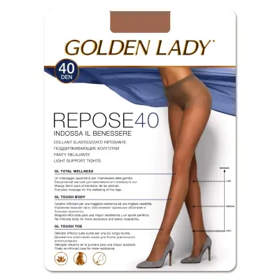 Golden Lady Repose 40 Extra Large Negru Bax 10 buc