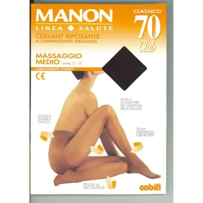 Manon Ciorapi Riposanti 70 Negru II Bax 1 buc