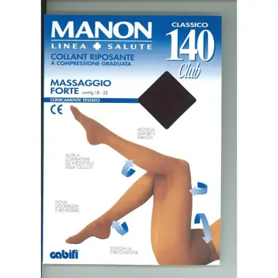Manon Ciorapi Riposanti 140 Negru IV Bax 1 buc