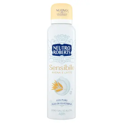 Neutro Roberts Deo Spray Ovaz si Lapte 150 ml Bax 12 buc.