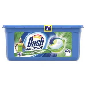 Dash detergent eco antimiros 22 capsule bax 3 buc.
