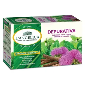 L' Angelica Infuz Menta Depurativa 20 plic, Bax 10 buc