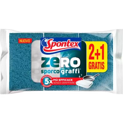 Spontex Burete Zero Dirt Zgarieturi 2+1/Set Bax 20 buc.