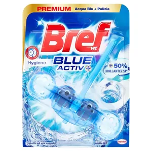 BREF Detergent Parfum WC Blue Activ 50 gr Bax 10 buc.
