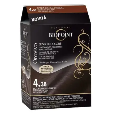 Biopoint Orovivo Brown Ciocolata neagra N4.38 Bax 3 buc.