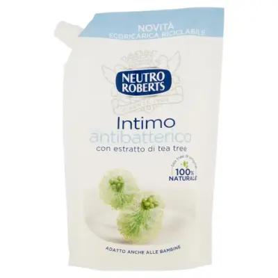 Neutro Roberts Detergent Intim Antibacterian cu Extract de Arbore de Ceai 400 ml Bax 8 buc.
