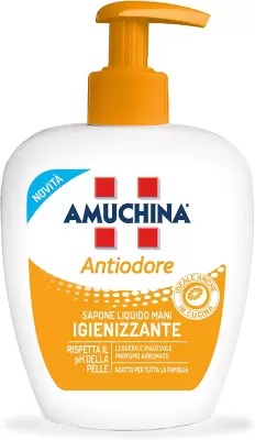 Amuchina Sapun lichid Anti-miros 250 ml Bax 12 buc.