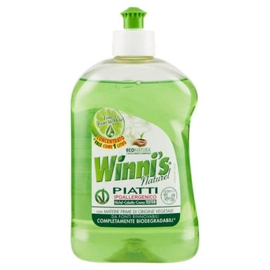  Winni's Detergent Vase Lichid Concentrat, Lime&Flori de Mar, 500ML, Bax 16 buc.