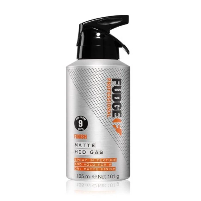 Fudge finish matte hed gas spray in texture and hold 135 ml