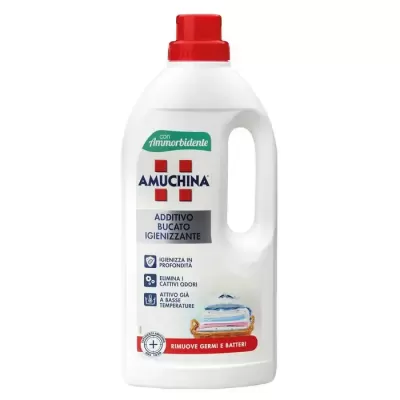 Amuchina Detergent Lichid de Rufe Aditiv Igienizant 1000 ml., Bax 12 buc.