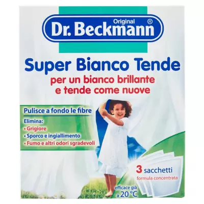 Dr. beckmann aditiv rufe albe, 3x40g, bax 8 buc. 