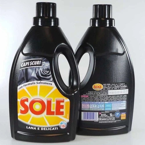  Sole Detergent Lichid Automat Talc, Lana&Delicate, 1L, Bax 12 buc.