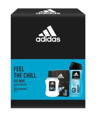 Adidas set cadou edt 50 + gel de dus 250 ice dive bax 6 buc.
